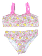 PRE-ORDER Two Piece Swimsuit - Lemons & Bows