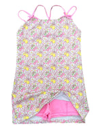 PRE-ORDER Athleisure Straight Dress - Lemon & Bows
