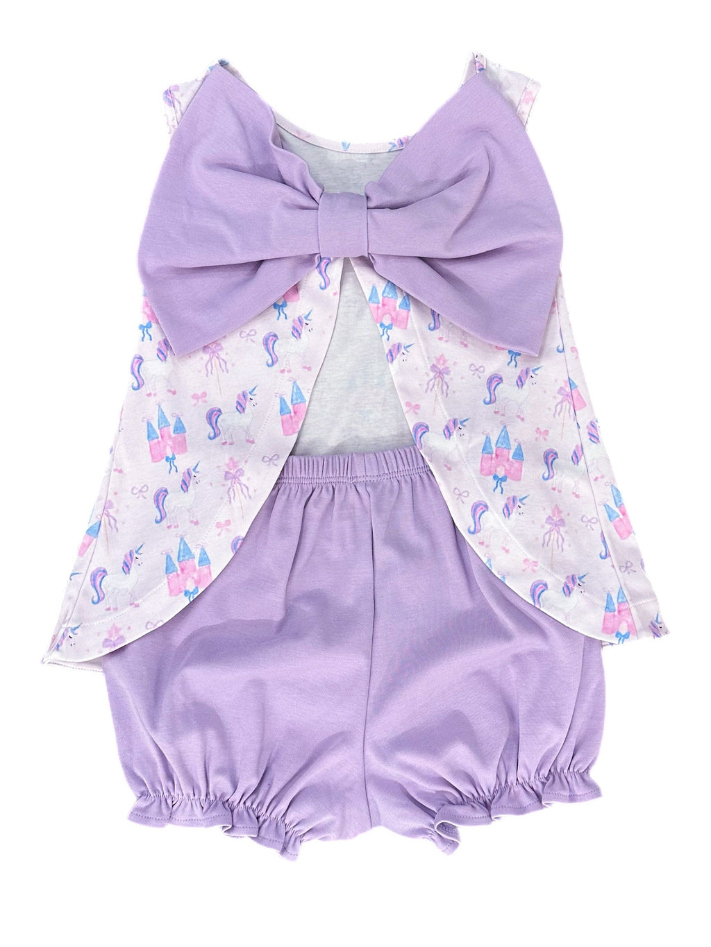 PRE-ORDER Lottie Bloomer Set - Unicorn Knit
