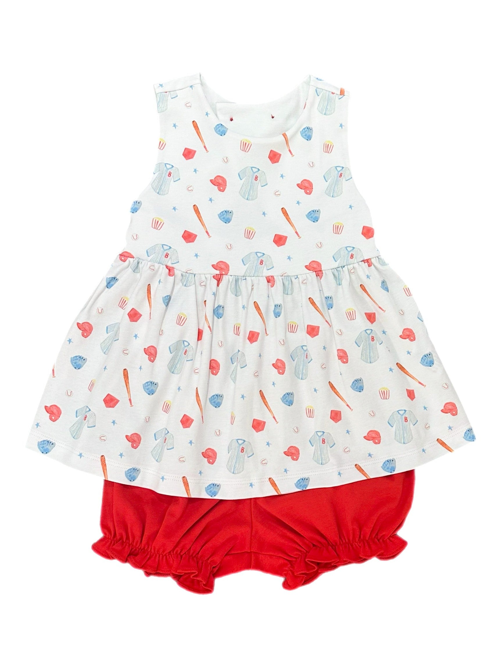 PRE-ORDER Sophia Bloomer/Banded Short Set - Keep Your Eye on the Ball Knit