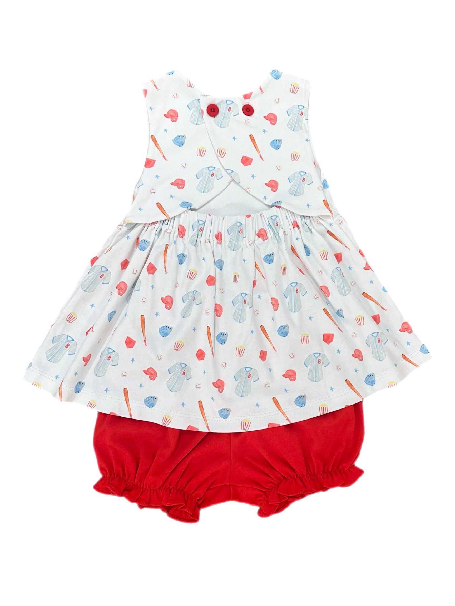 PRE-ORDER Sophia Bloomer/Banded Short Set - Keep Your Eye on the Ball Knit