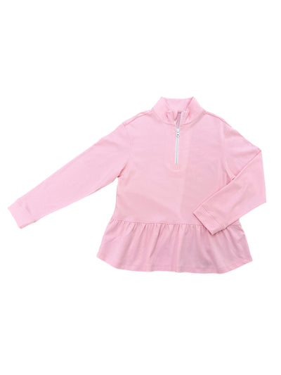PRE-ORDER Peplum 1/4 Zip Jacket
