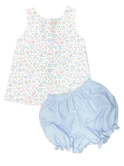 Kinley Bloomer/Ruffle Short Set - Blossoms and Bows