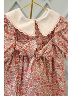Retro Floral Pink Miller Dress