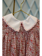 Retro Floral Pink Miller Dress