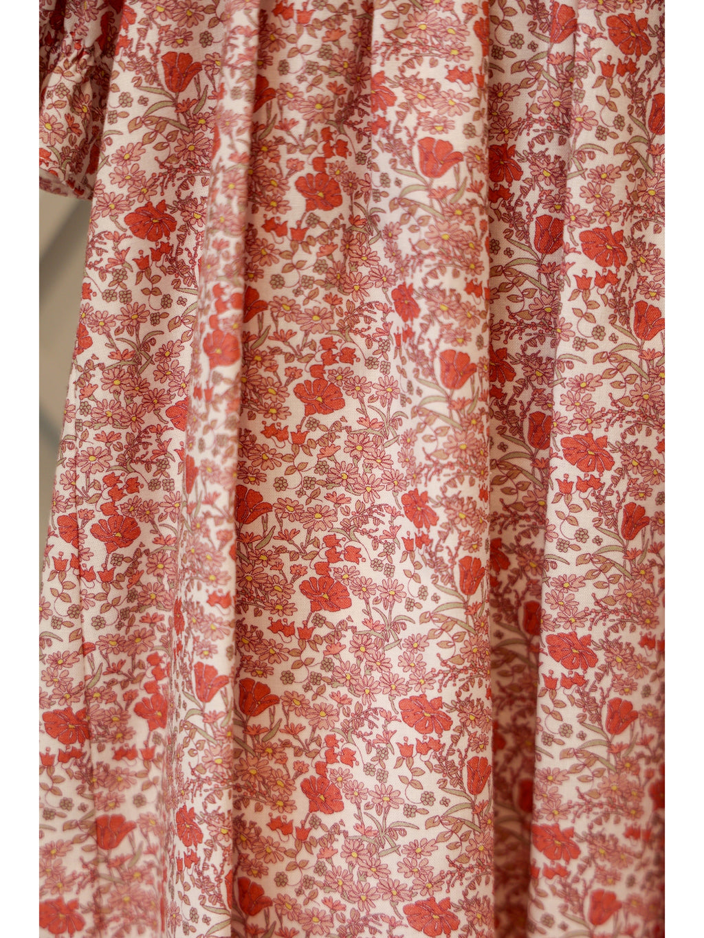 Retro Floral Pink Miller Dress