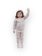 Pink Fair Isle Jogger Set