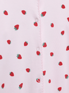 Pink Strawberries Footie
