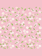 PRE-ORDER Pink Petal Footed Zipper PJ