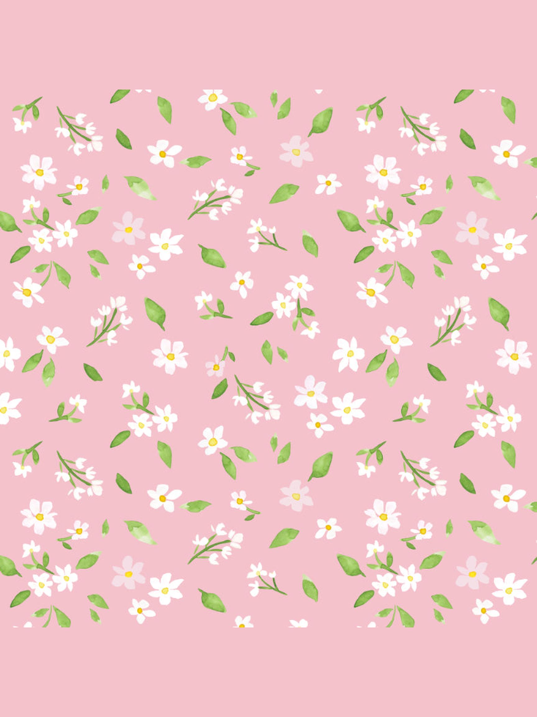 PRE-ORDER Pink Petal Footed Zipper PJ