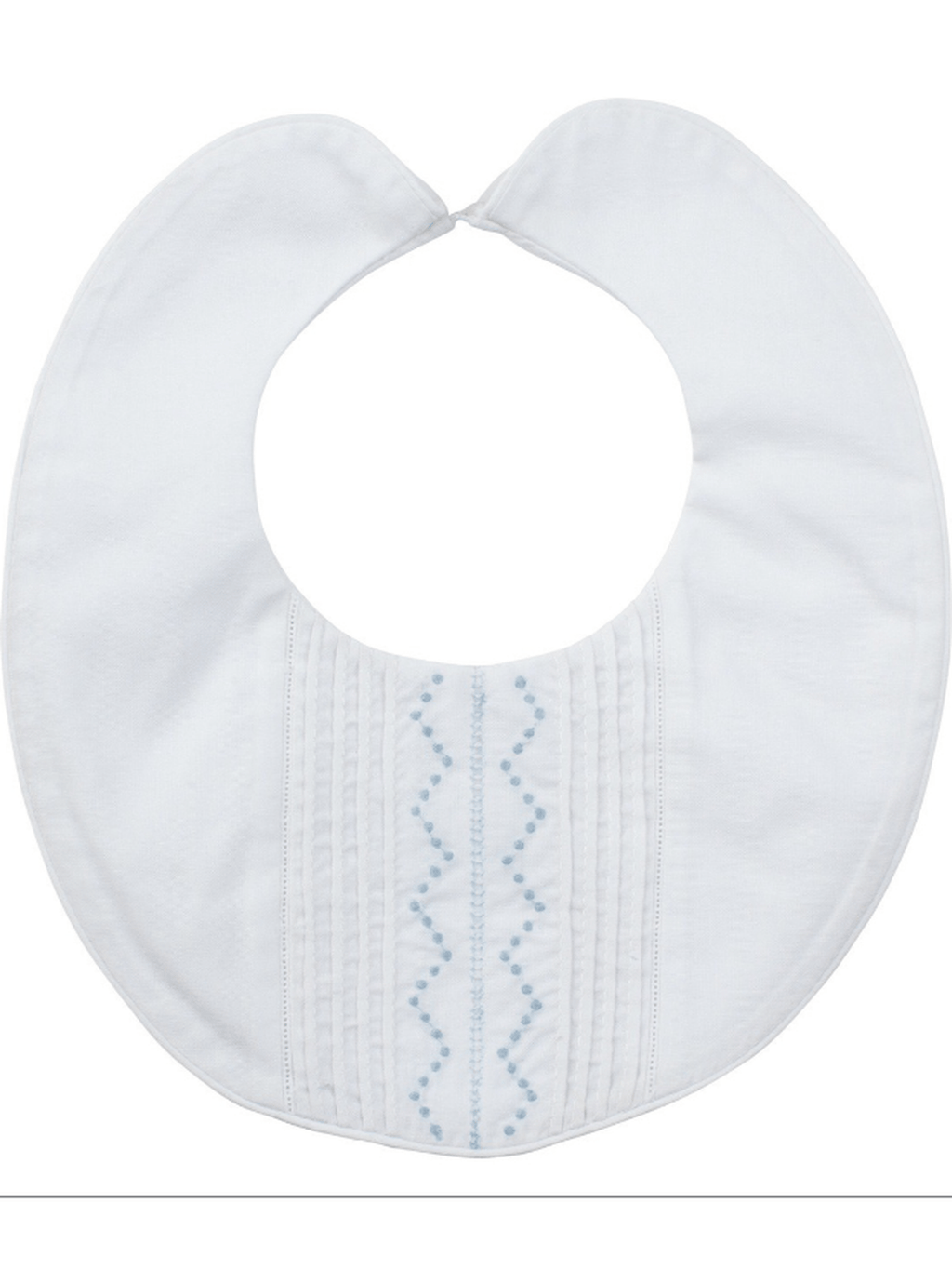 Pintucked Bib