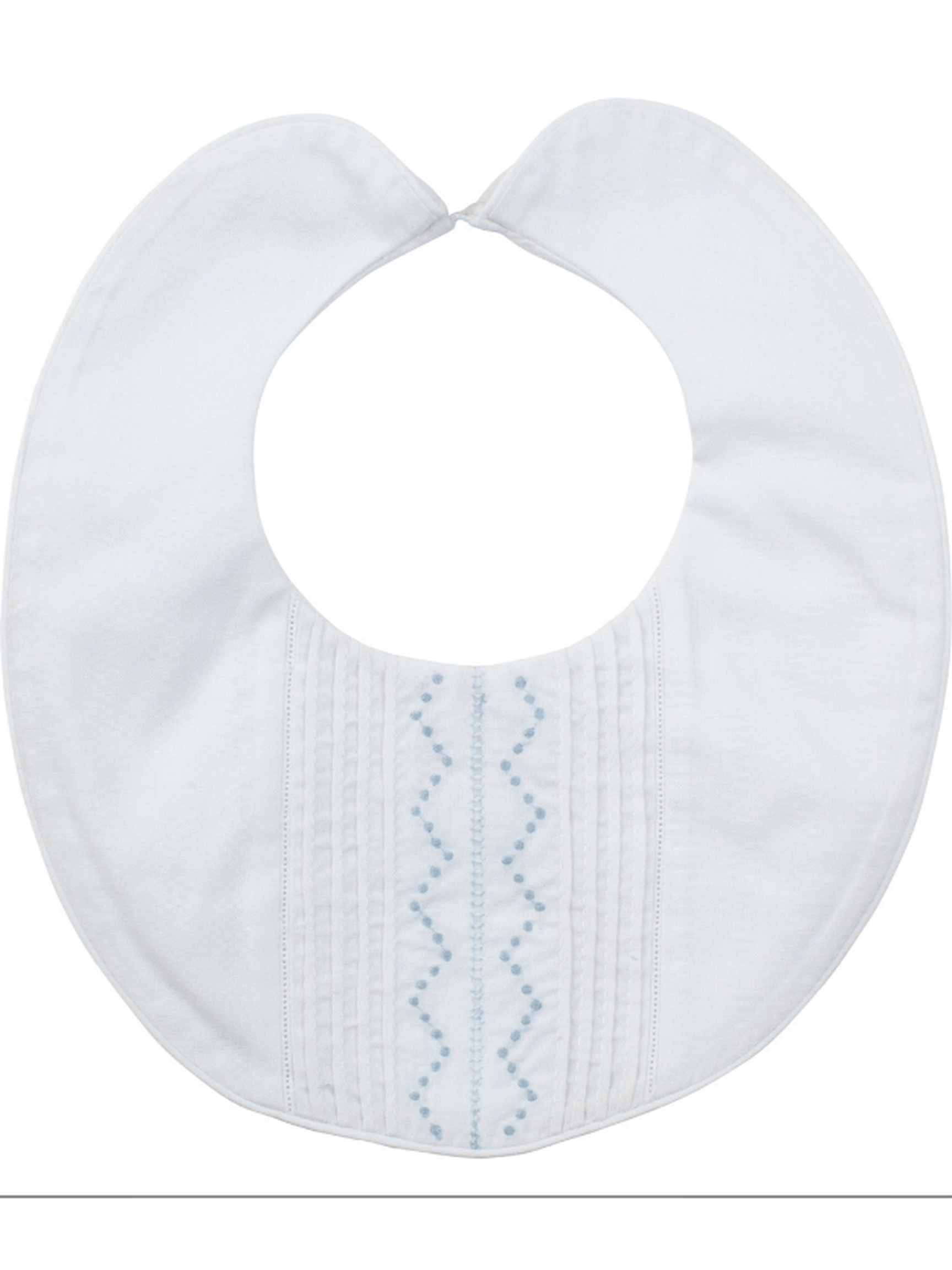 Pintucked Bib
