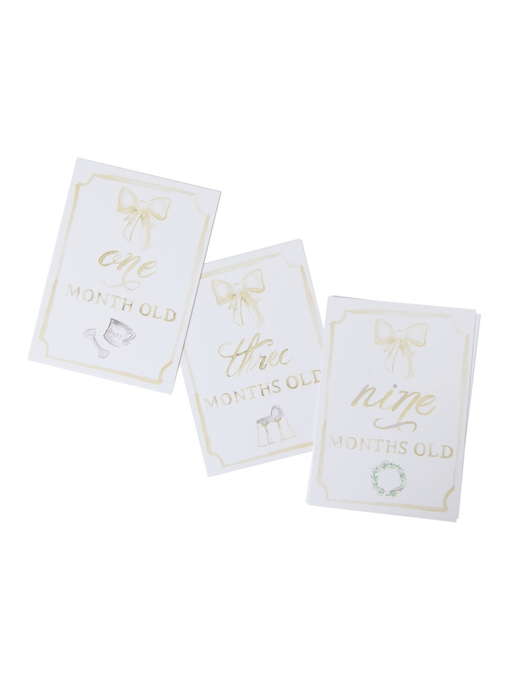 Monthly Milestone Card Set