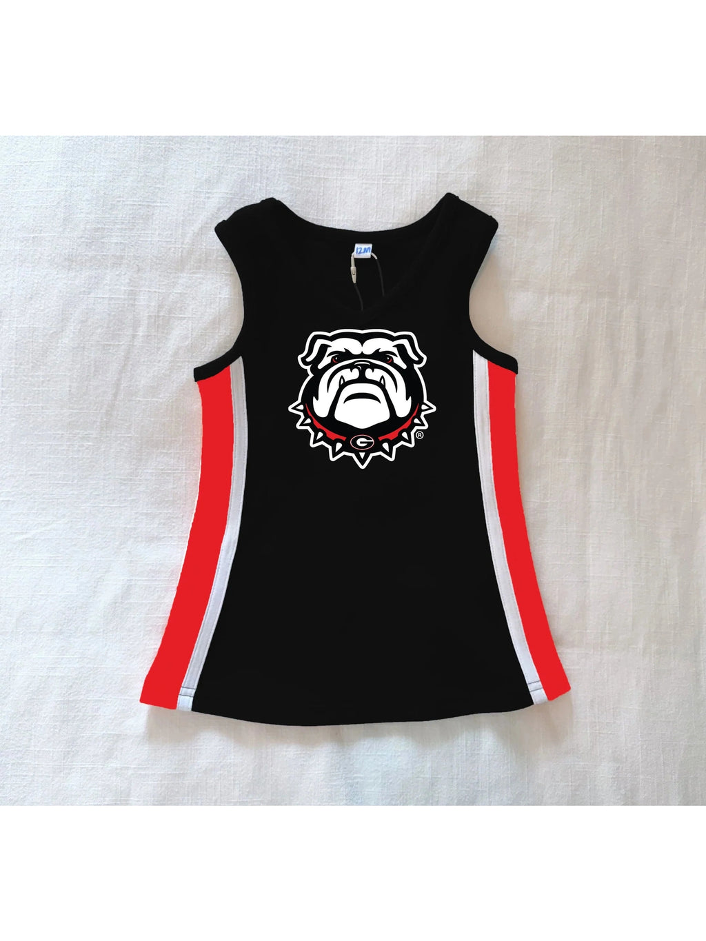 The Power Stripe Cheer Dress Georgia