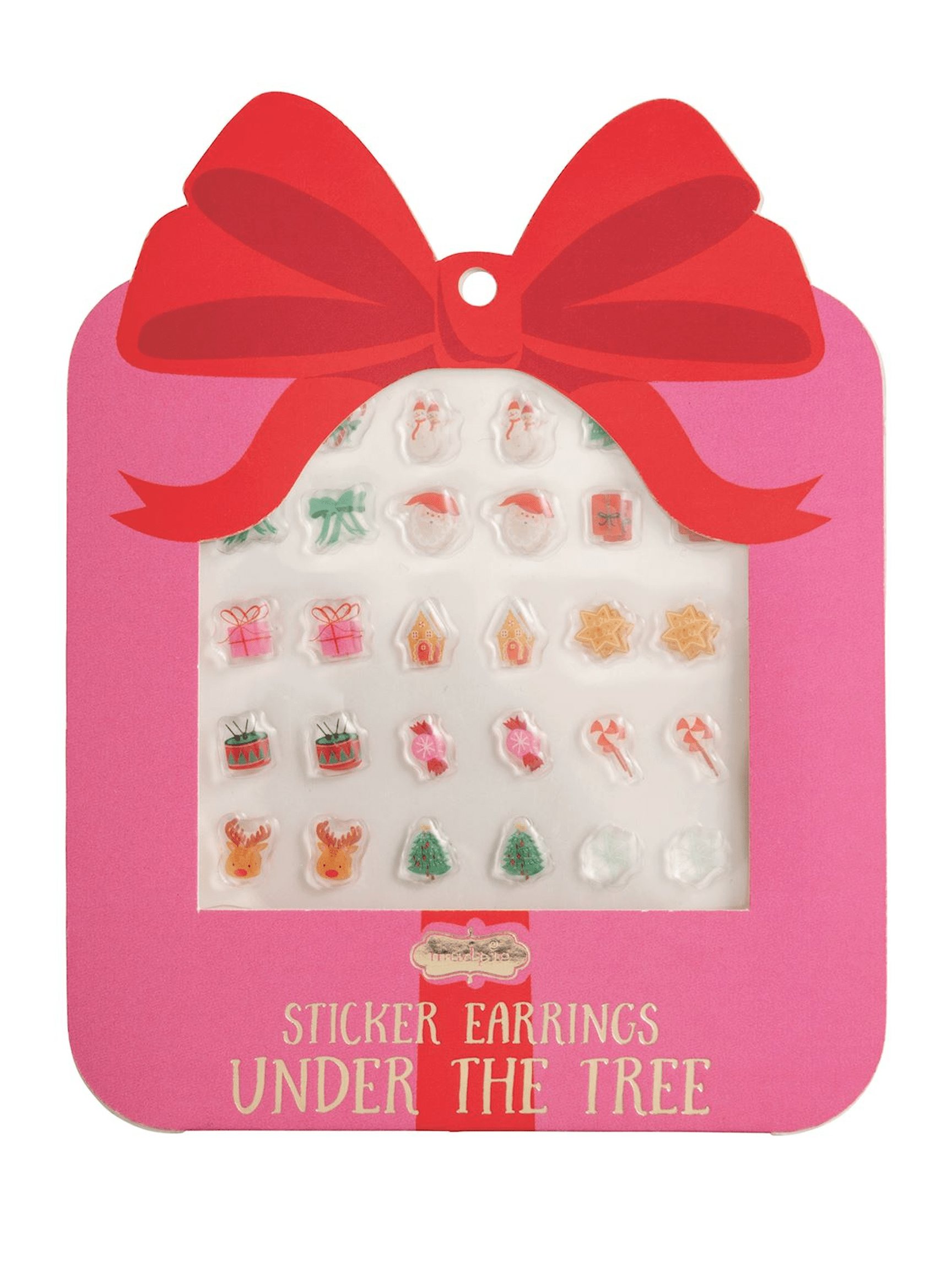 Present Stick-On Earring Set