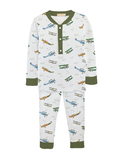 Printed Kid Set - Airplanes