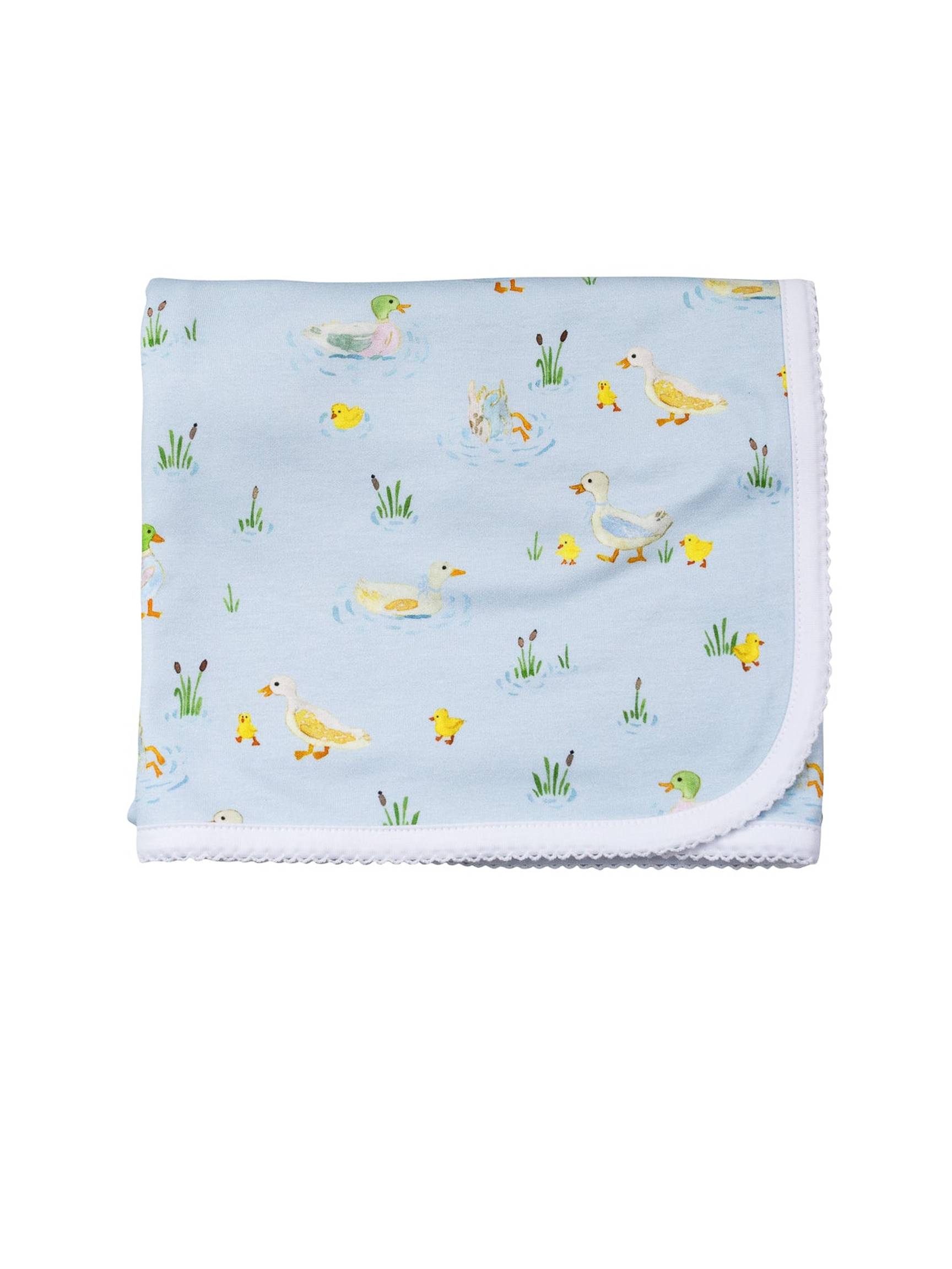 PRE-ORDER Puddles Pima Knit Blanket
