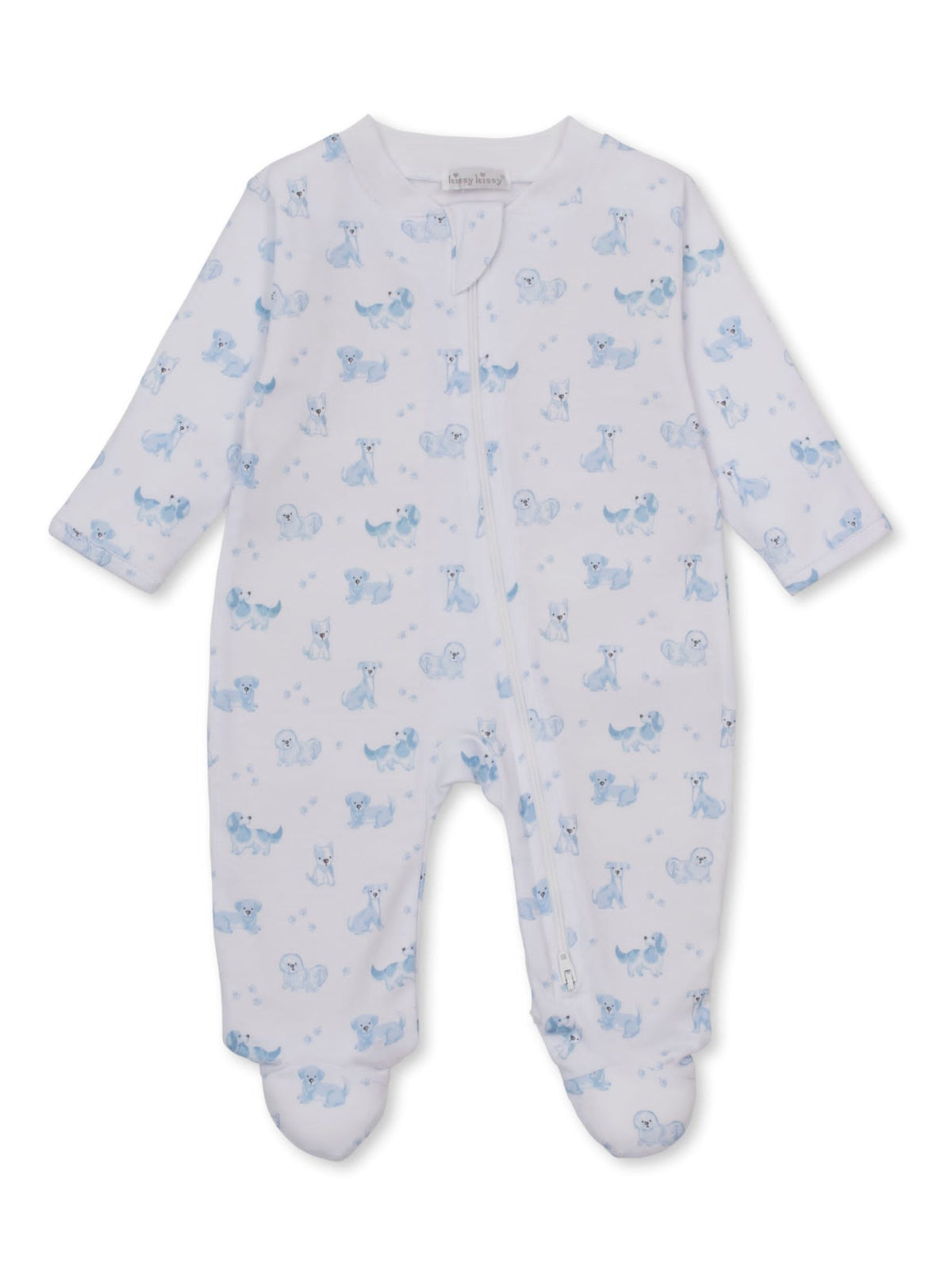 Puppy Love Zipper Footie