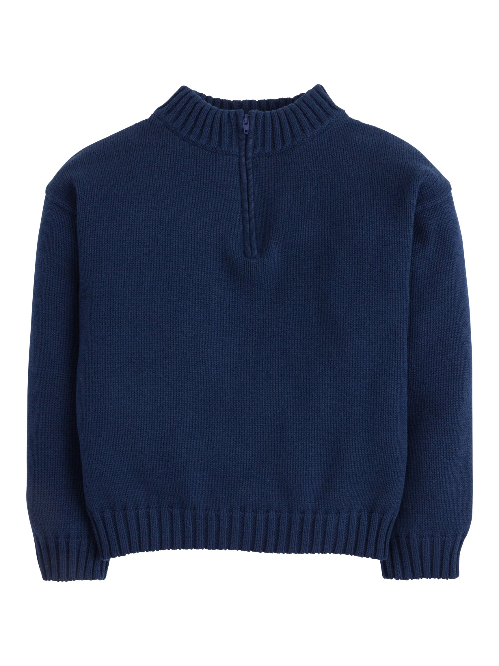 Quarter Zip Sweater - Navy