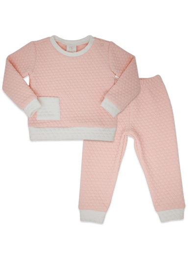 Quilted Sweatsuit - It's The Little Moments Pink