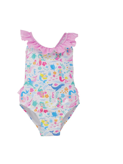 Mindy Crossback Swimsuit - Mermaid Friends