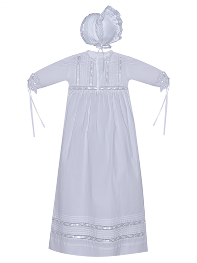 White Rory Christening Gown