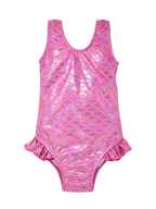 UPF 50+ Delaney Hip Ruffle Swimsuit