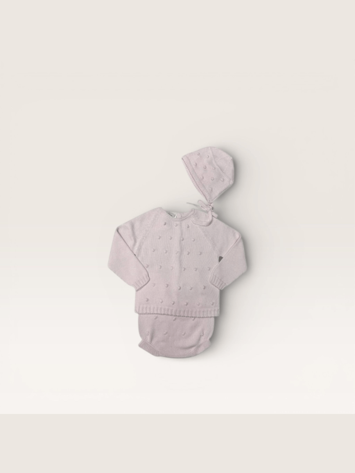 Girls Raised Dot Diaper Set