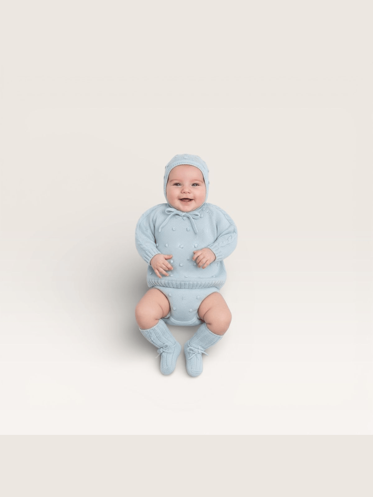 Boys Raised Dot Diaper Set
