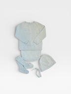 Boys Raised Dot Diaper Set