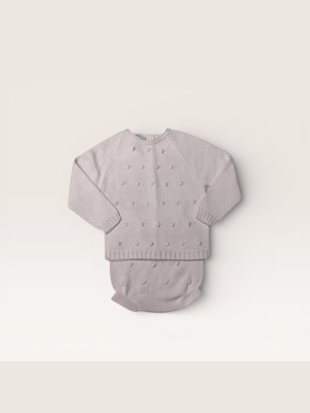 Girls Raised Dot Diaper Set