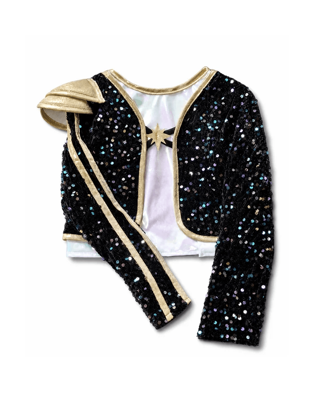 Rock Star Warrior Set with Jacket & Attached Shirt