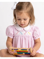 Ruth Ribbon Bubble - Baby Pink