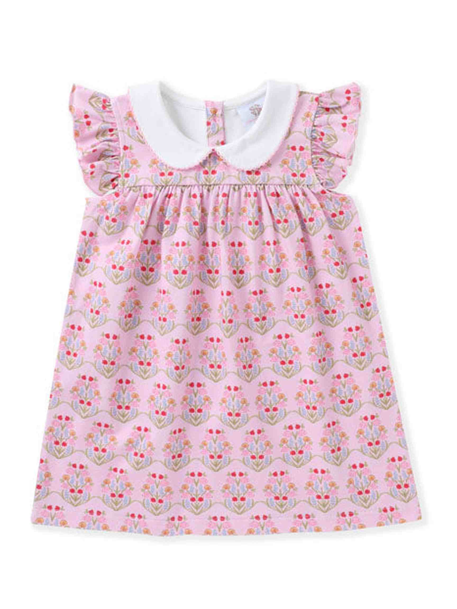 Floral Proper Flutter Dress