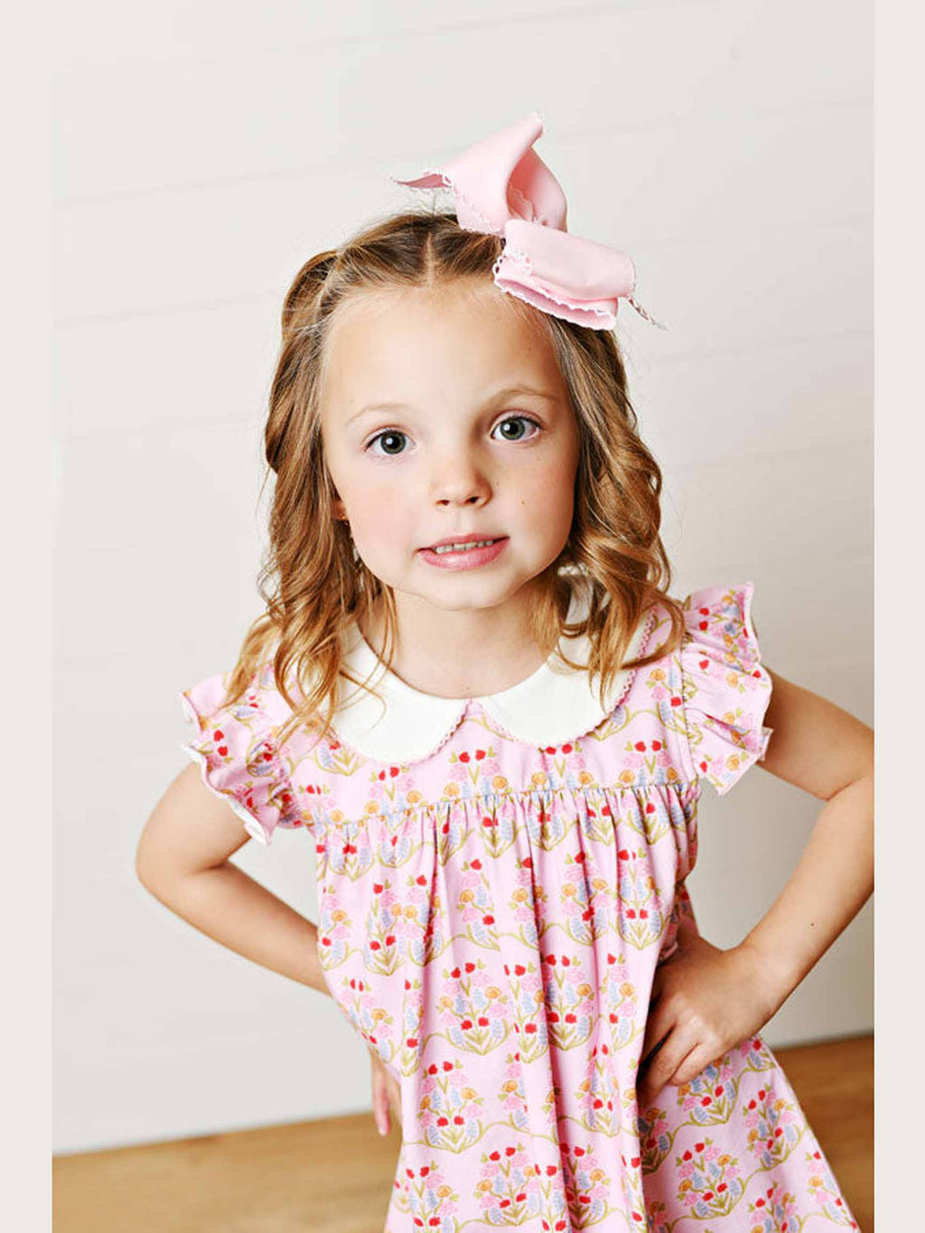 Floral Proper Flutter Dress