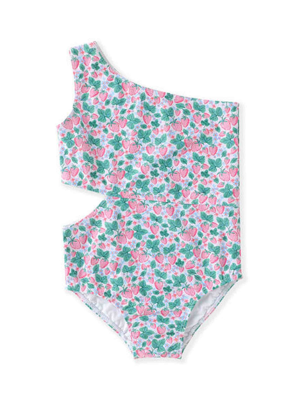 Floral Cutout 1pc Swimsuit