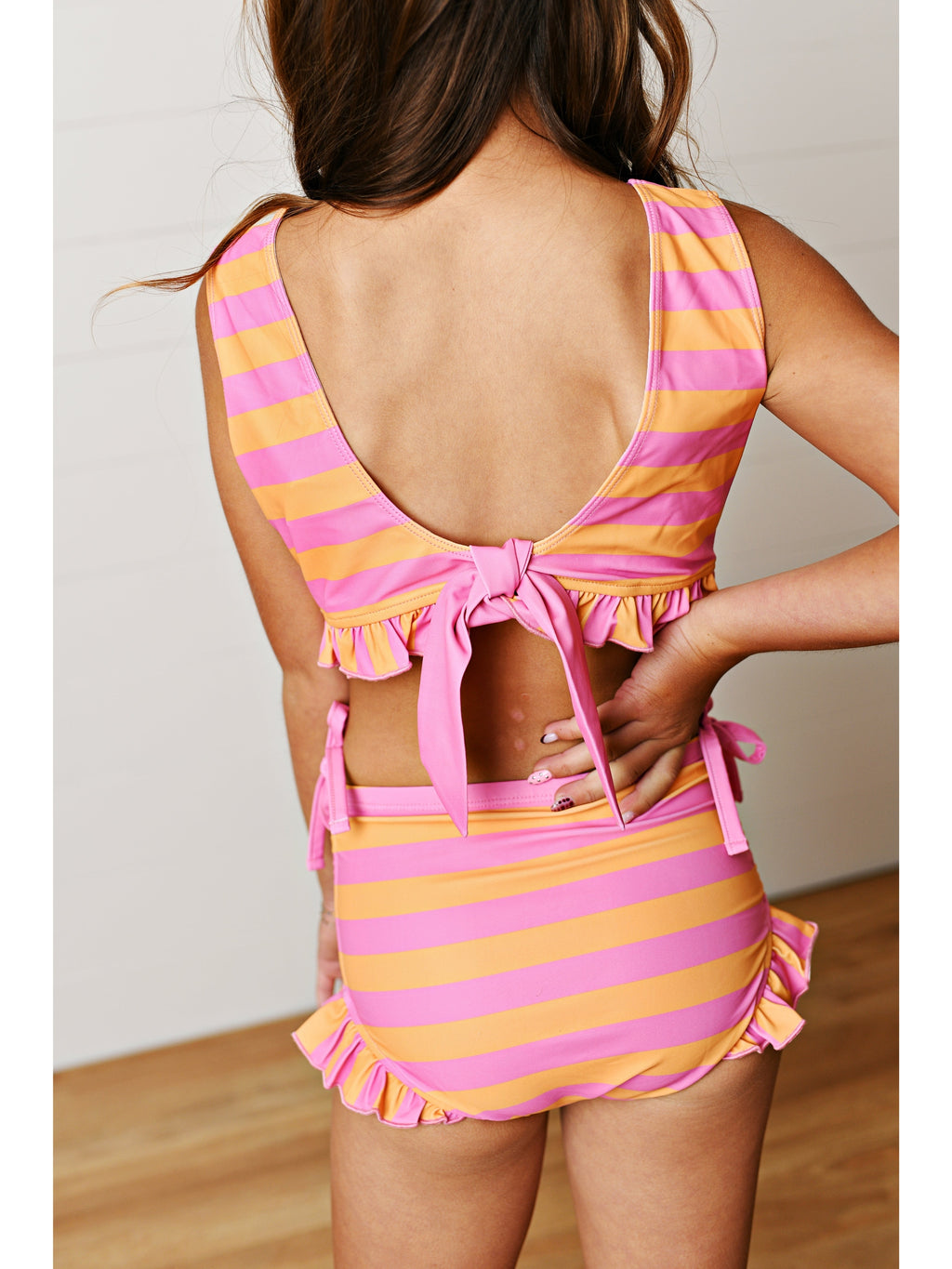 Striped 2pc Swimsuit