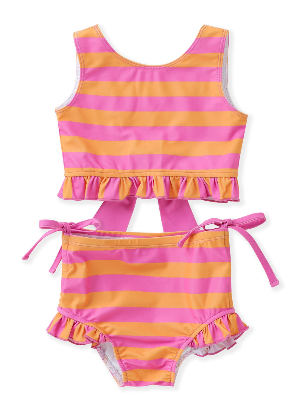 Striped 2pc Swimsuit