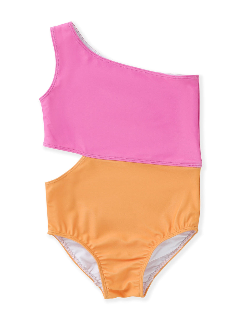 Colorblock Cutout 1pc Swimsuit