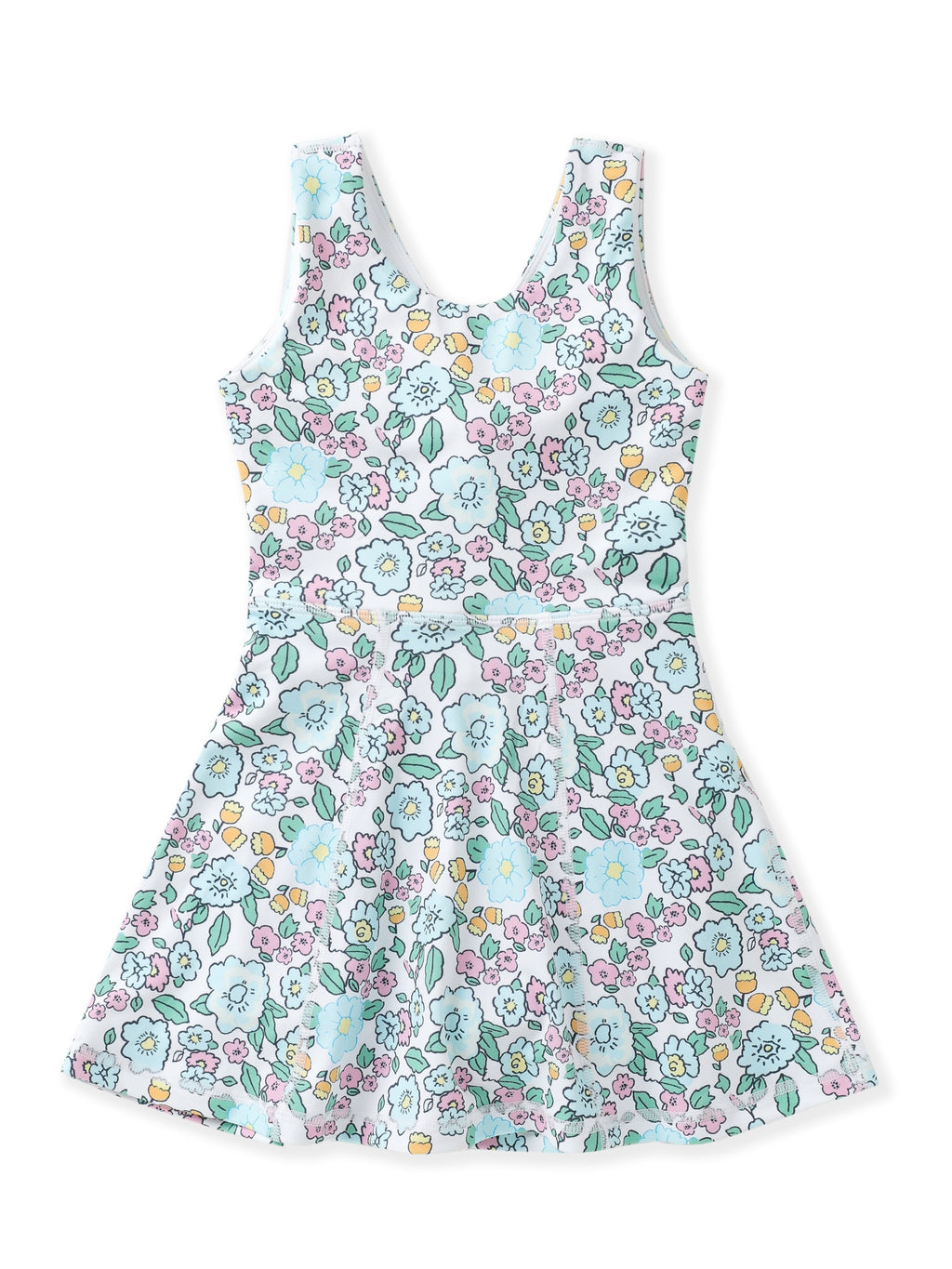 PRE-ORDER Aqua Bloom Dress