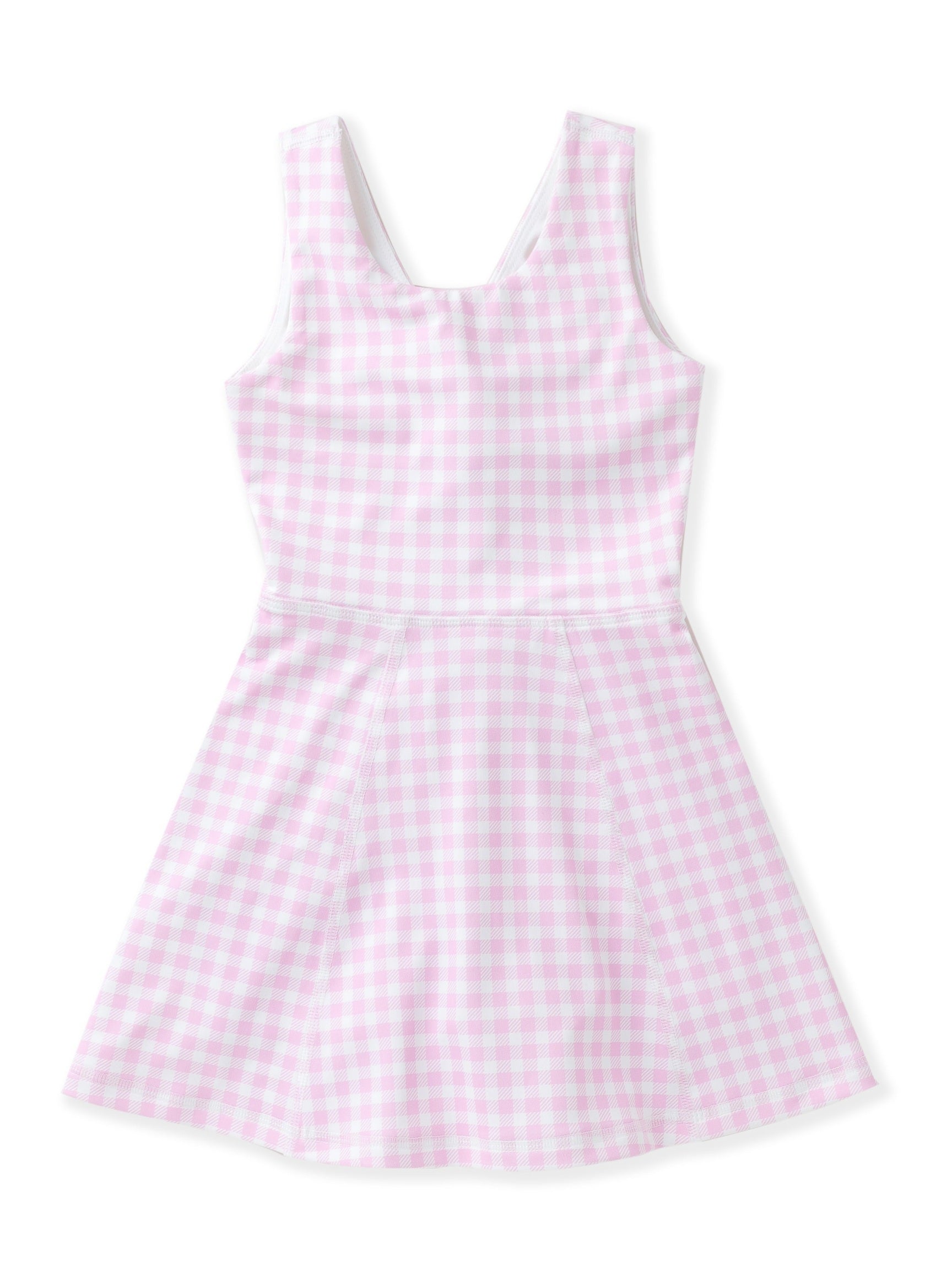 PRE-ORDER Pink Gingham Dress