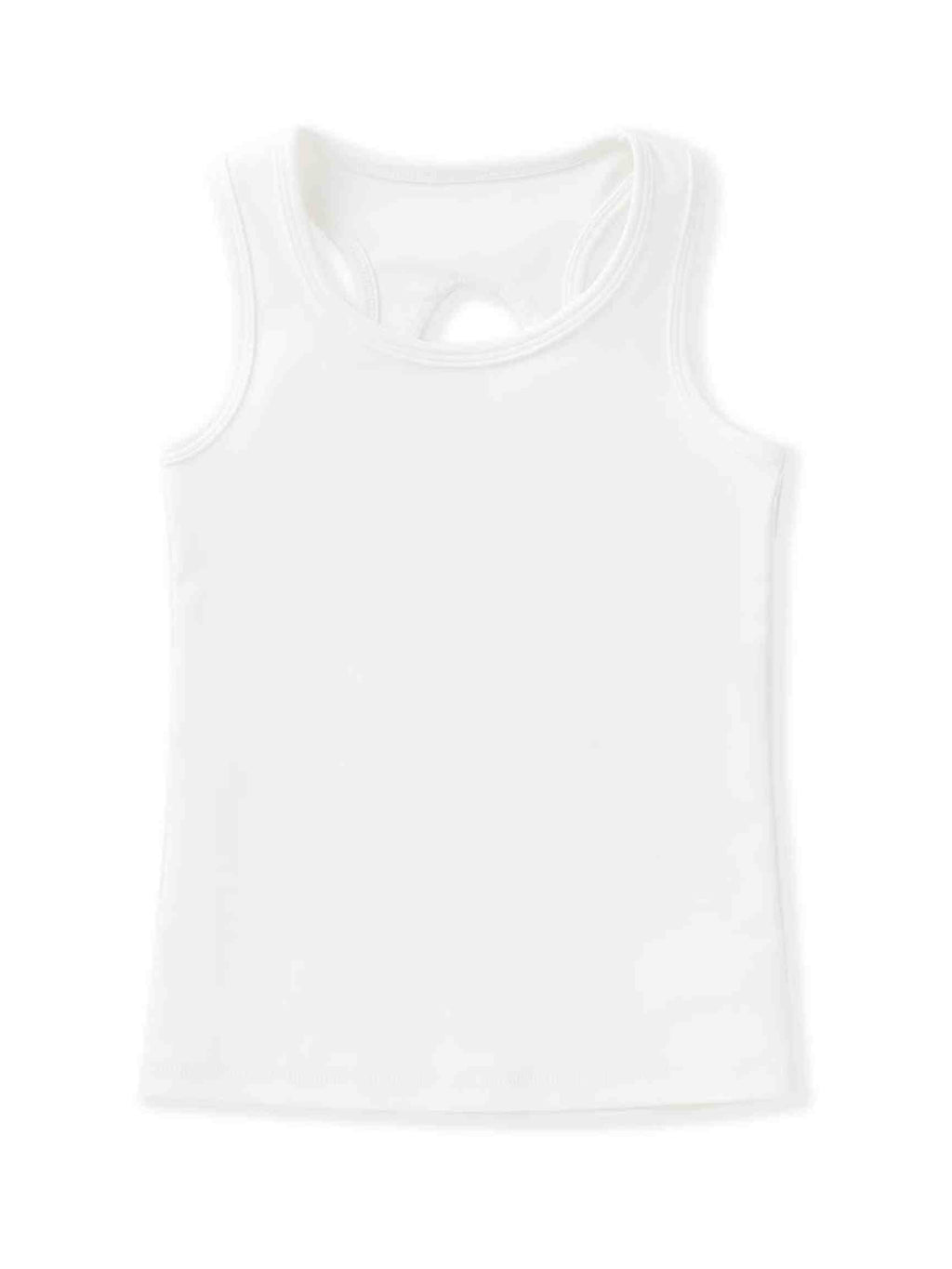 White Active Tank