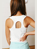 White Active Tank