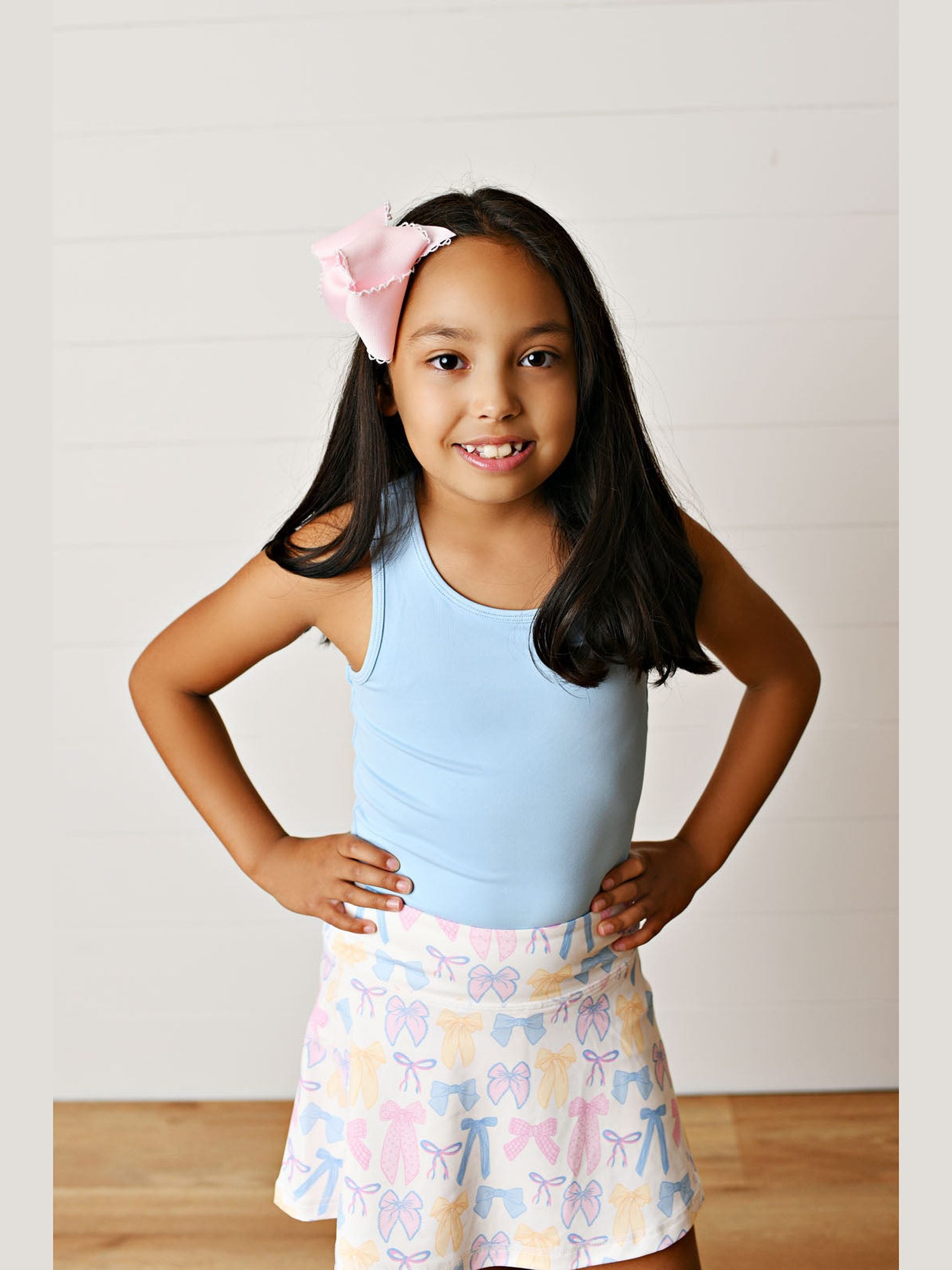 Spring Bows Tennis Skirt