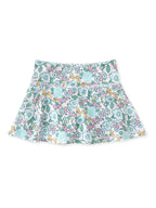 PRE-ORDER Aqua Bloom Tennis Skirt