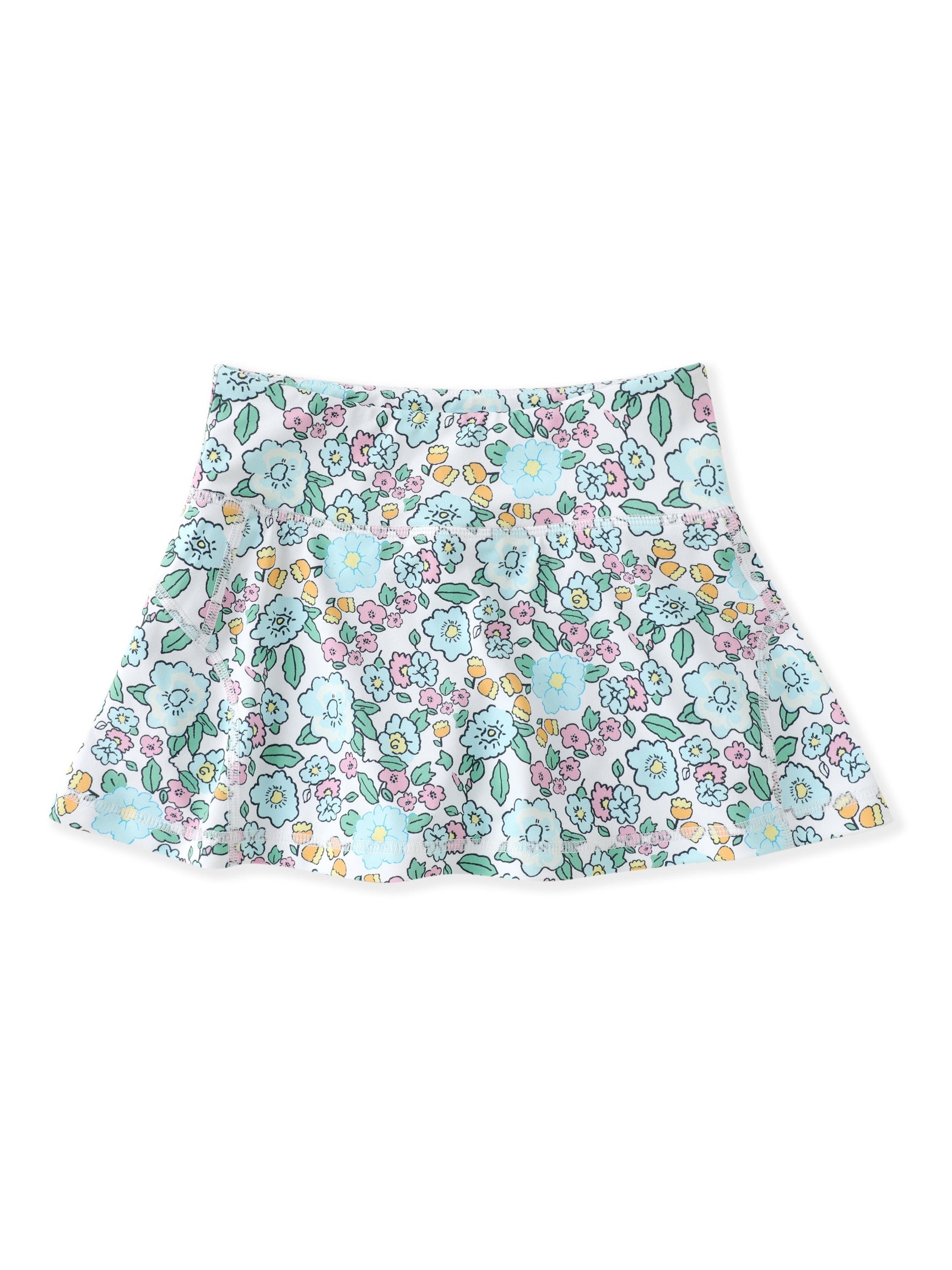 PRE-ORDER Aqua Bloom Tennis Skirt