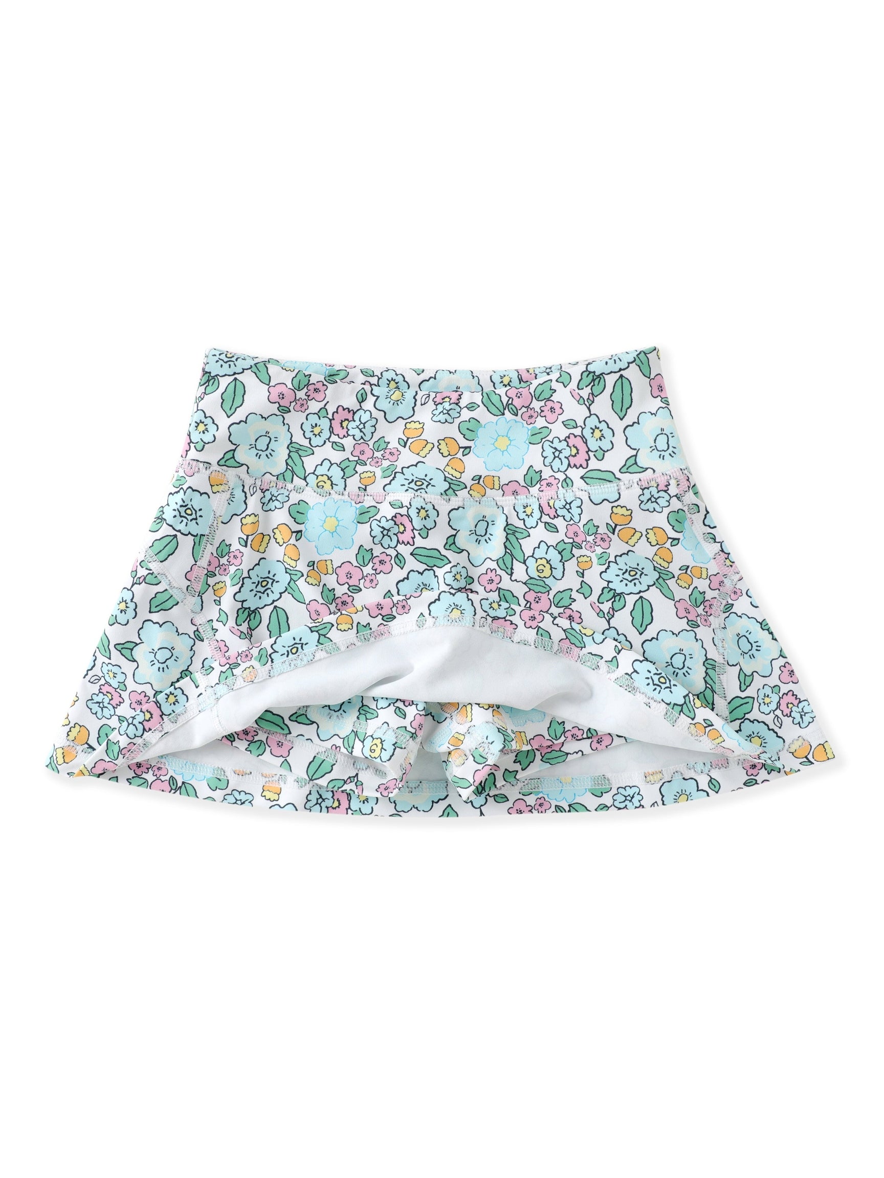 PRE-ORDER Aqua Bloom Tennis Skirt