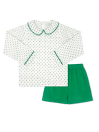 Sibley Bloomer/Short Set - Mistletoe Green