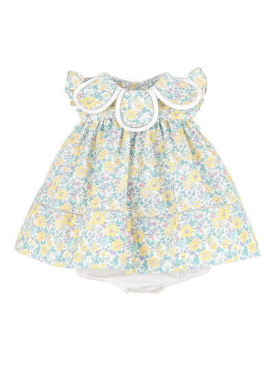 Sunny Spring Petal Float Dress - Posh Tots Children's Boutique