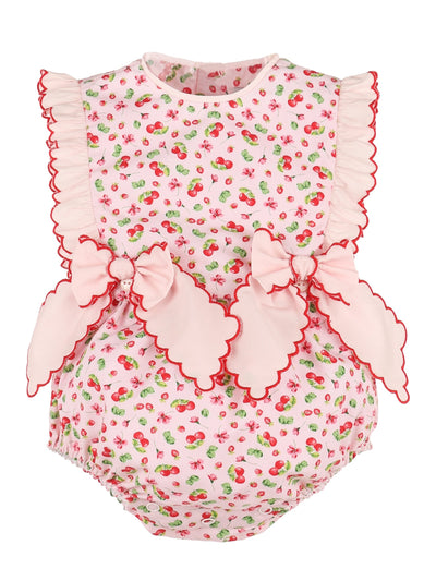 Summer Berries Girl Overall